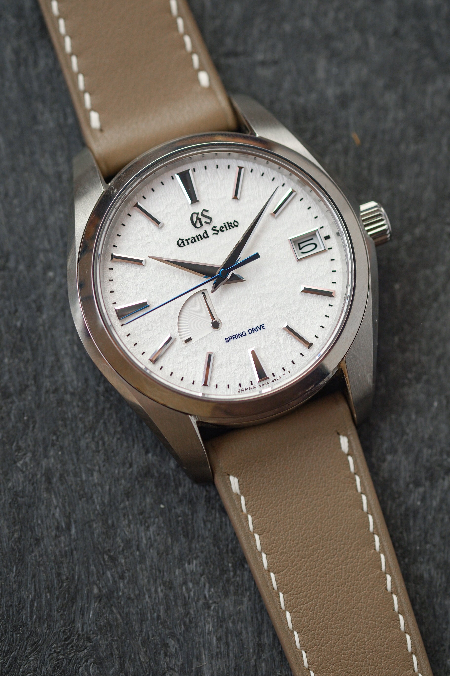 Taupe Swift Leather Strap