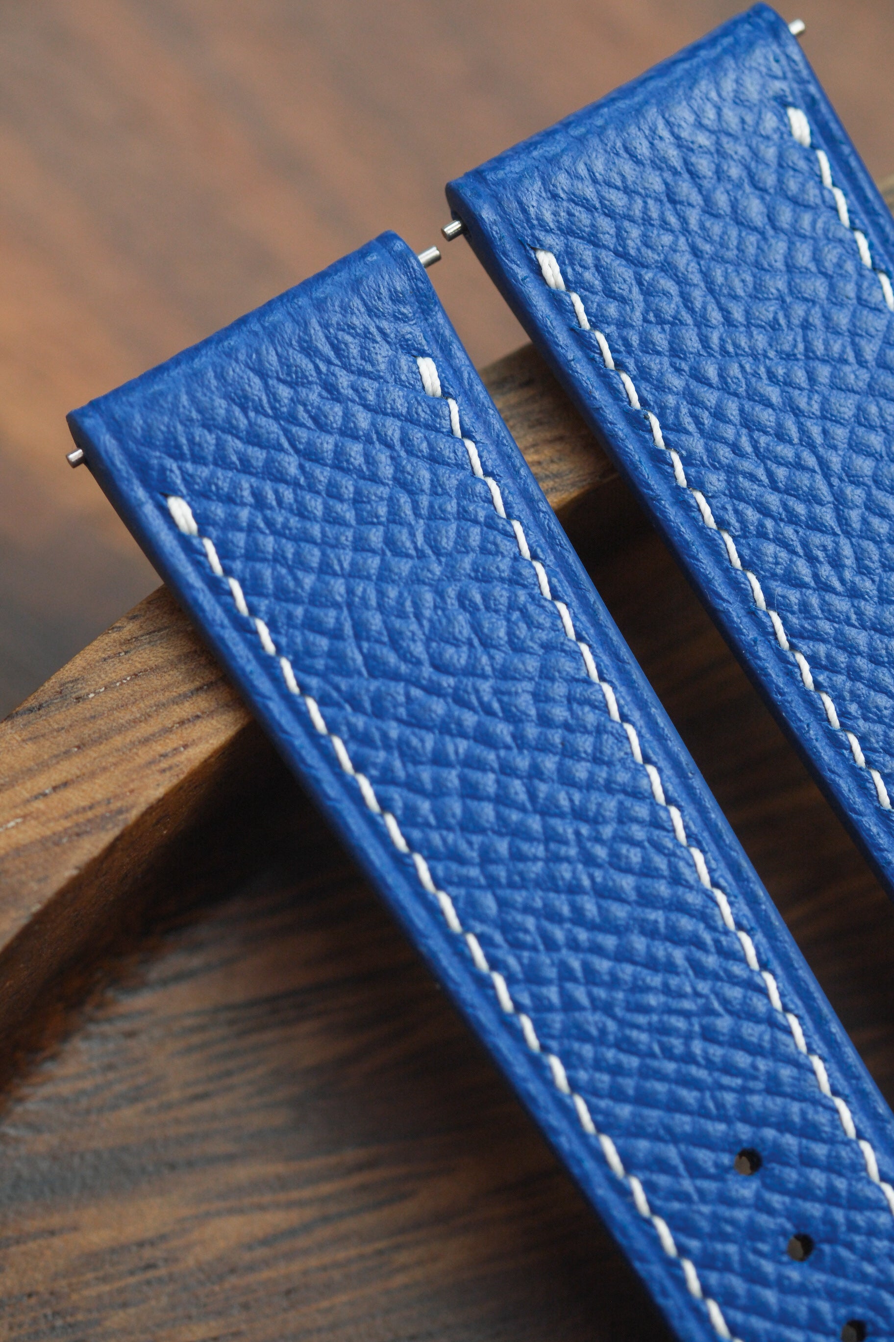 [NEW] Cobalt Blue Epsom Leather Strap