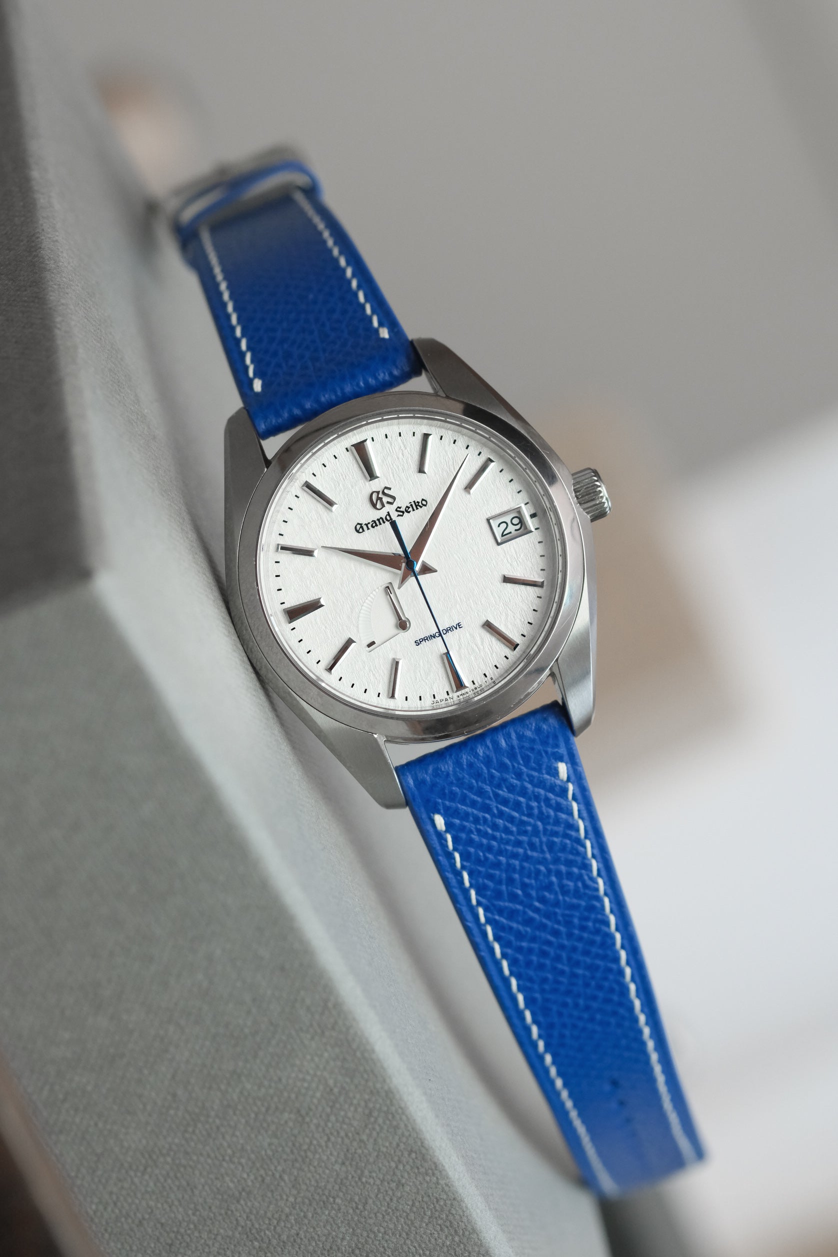 [NEW] Cobalt Blue Epsom Leather Strap