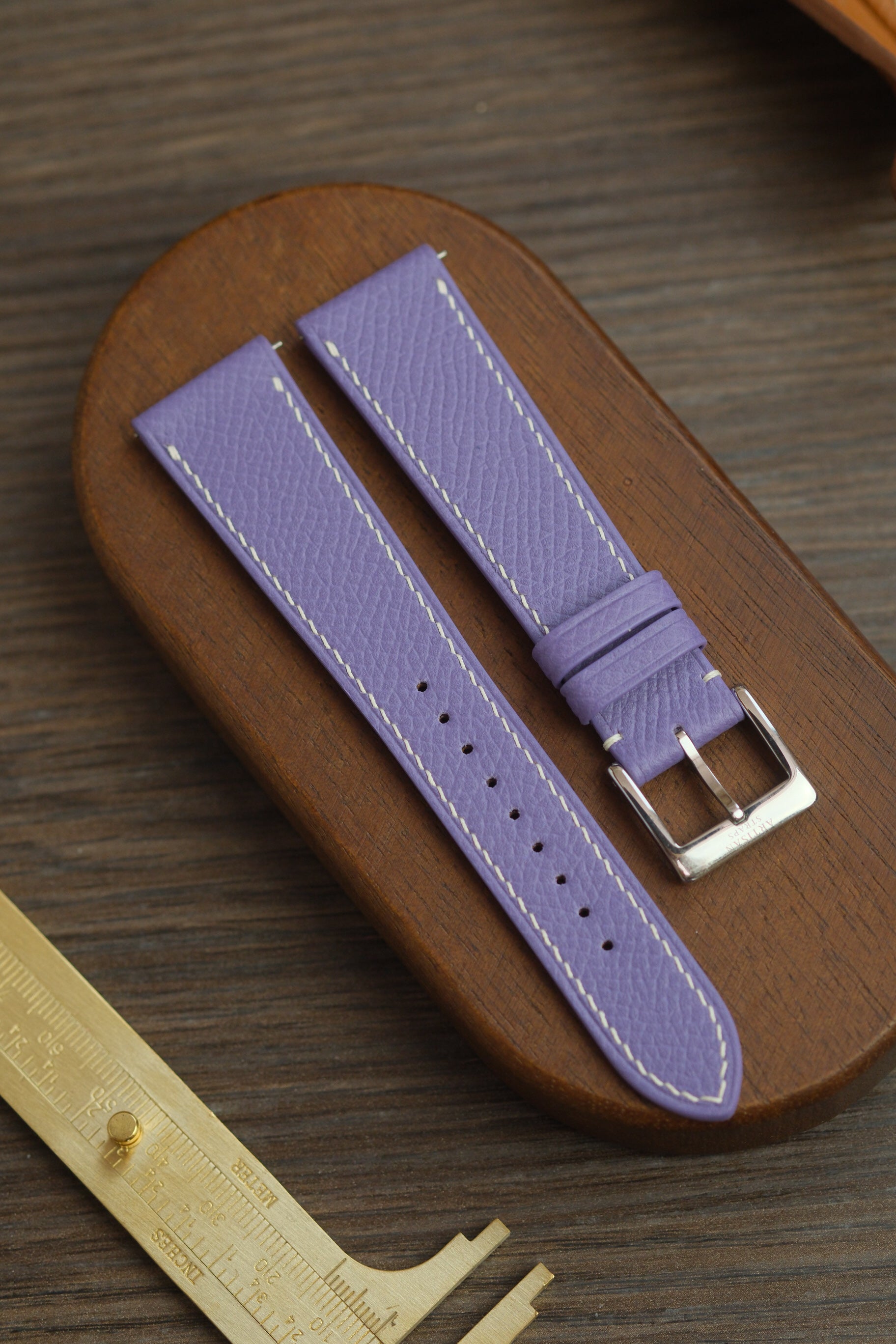 [NEW] Lavender Epsom Leather Strap