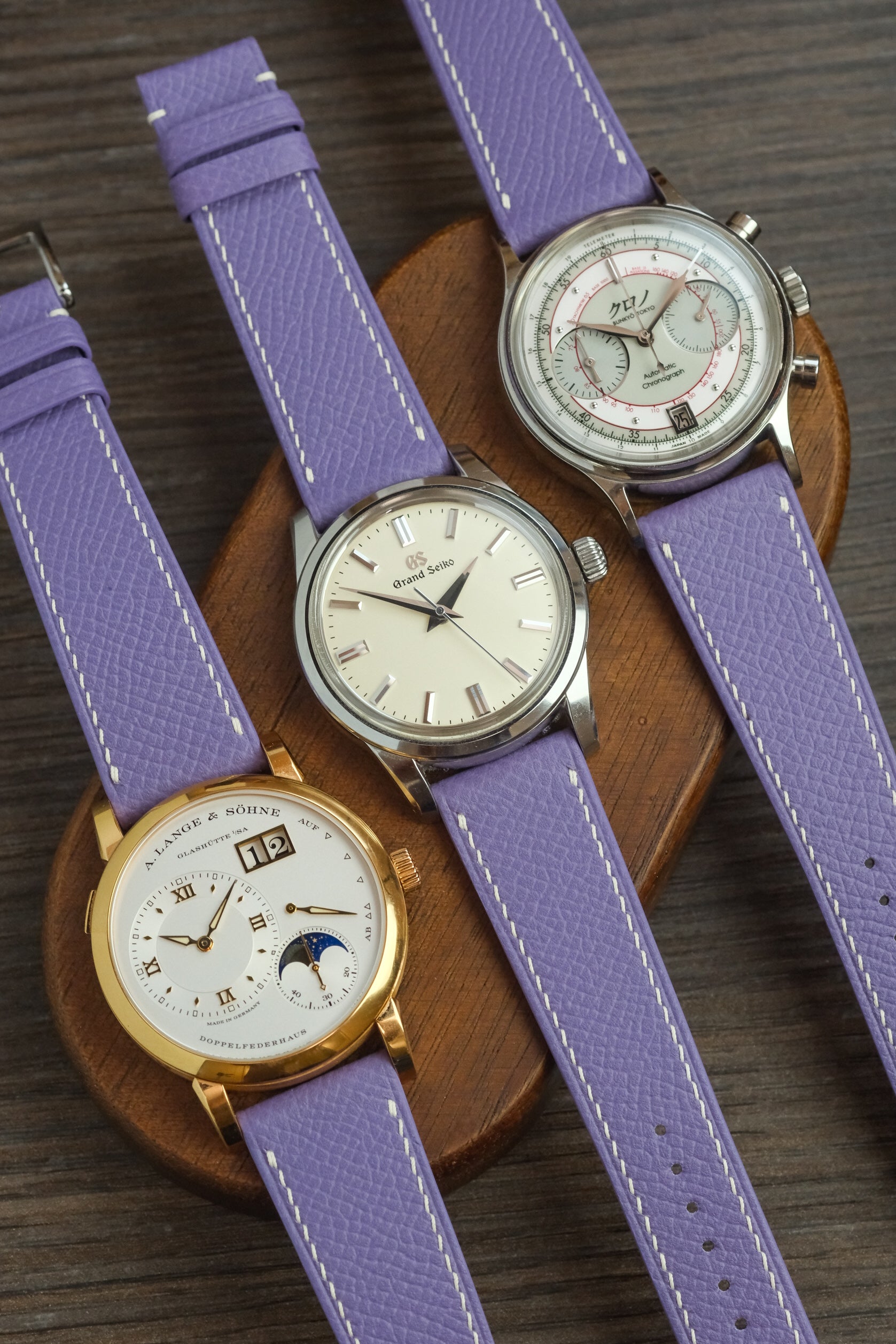 [NEW] Lavender Epsom Leather Strap