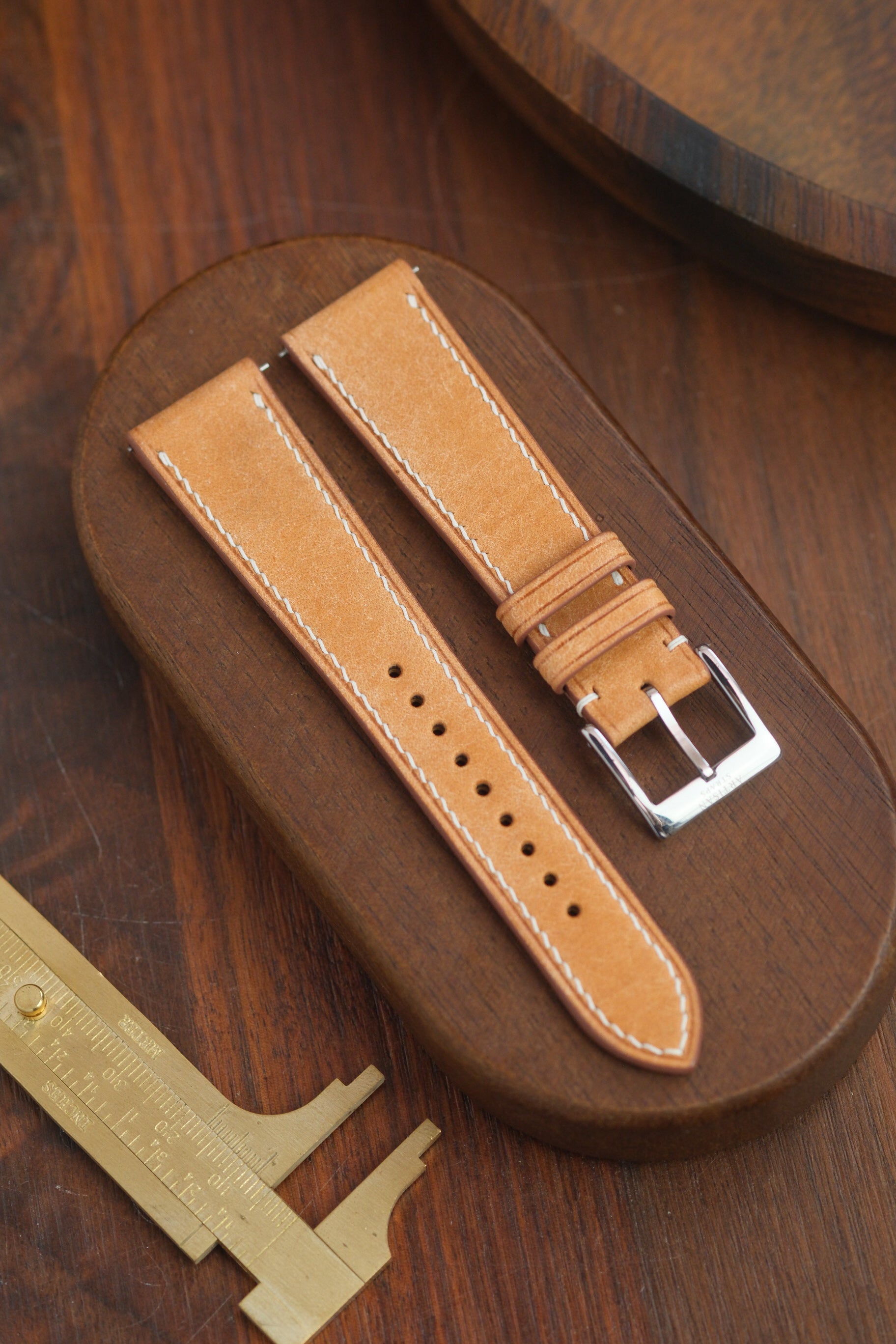 Natural Pueblo Leather Strap