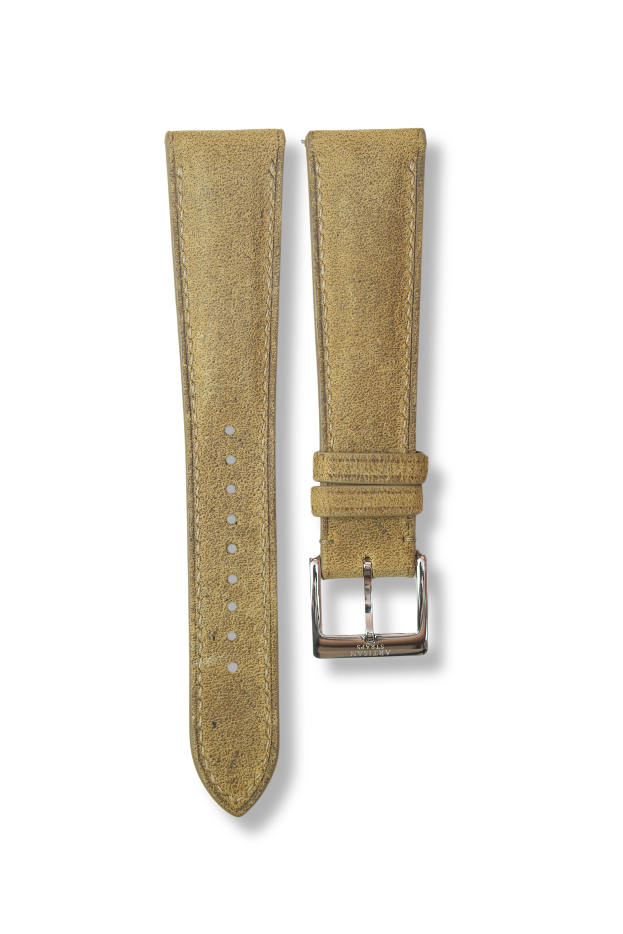 Desert Sand African Kudu (Padded) Leather Strap