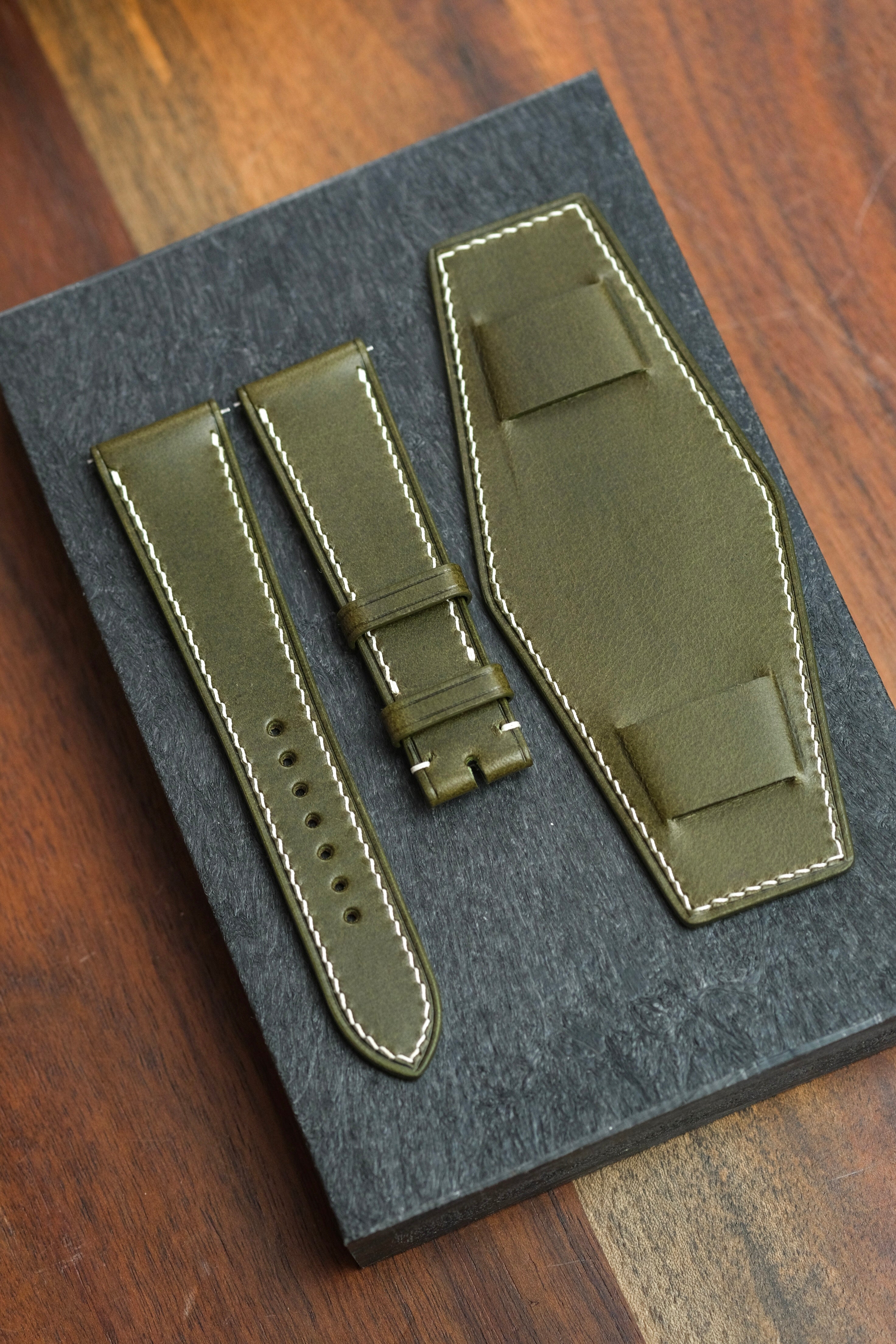 Olive Buttero Bund Strap