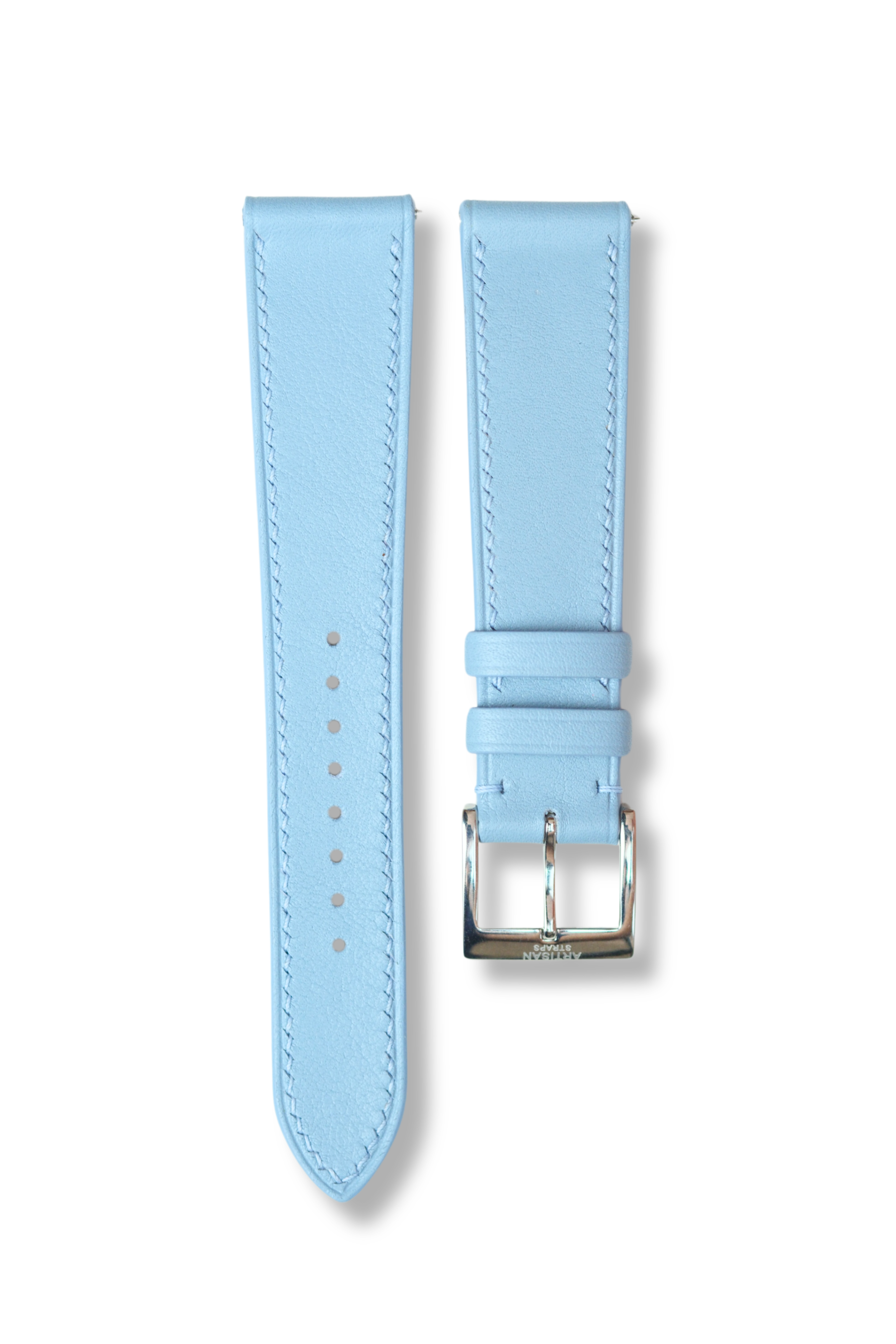 Baby Blue Swift Leather Strap