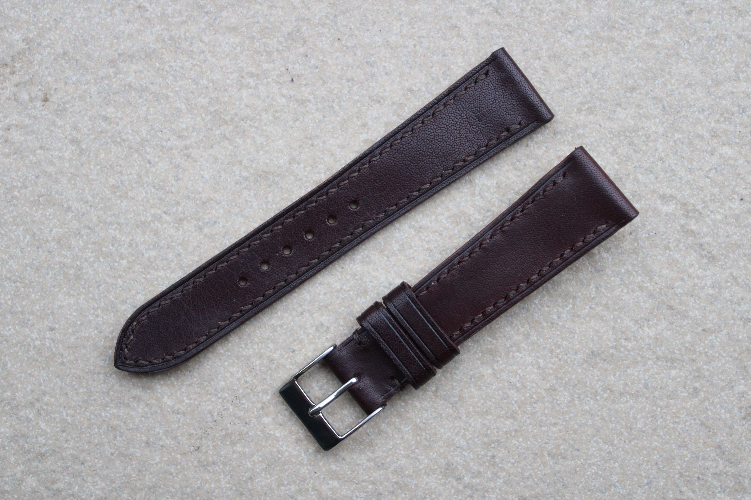 Kangaroo leather watch on sale strap