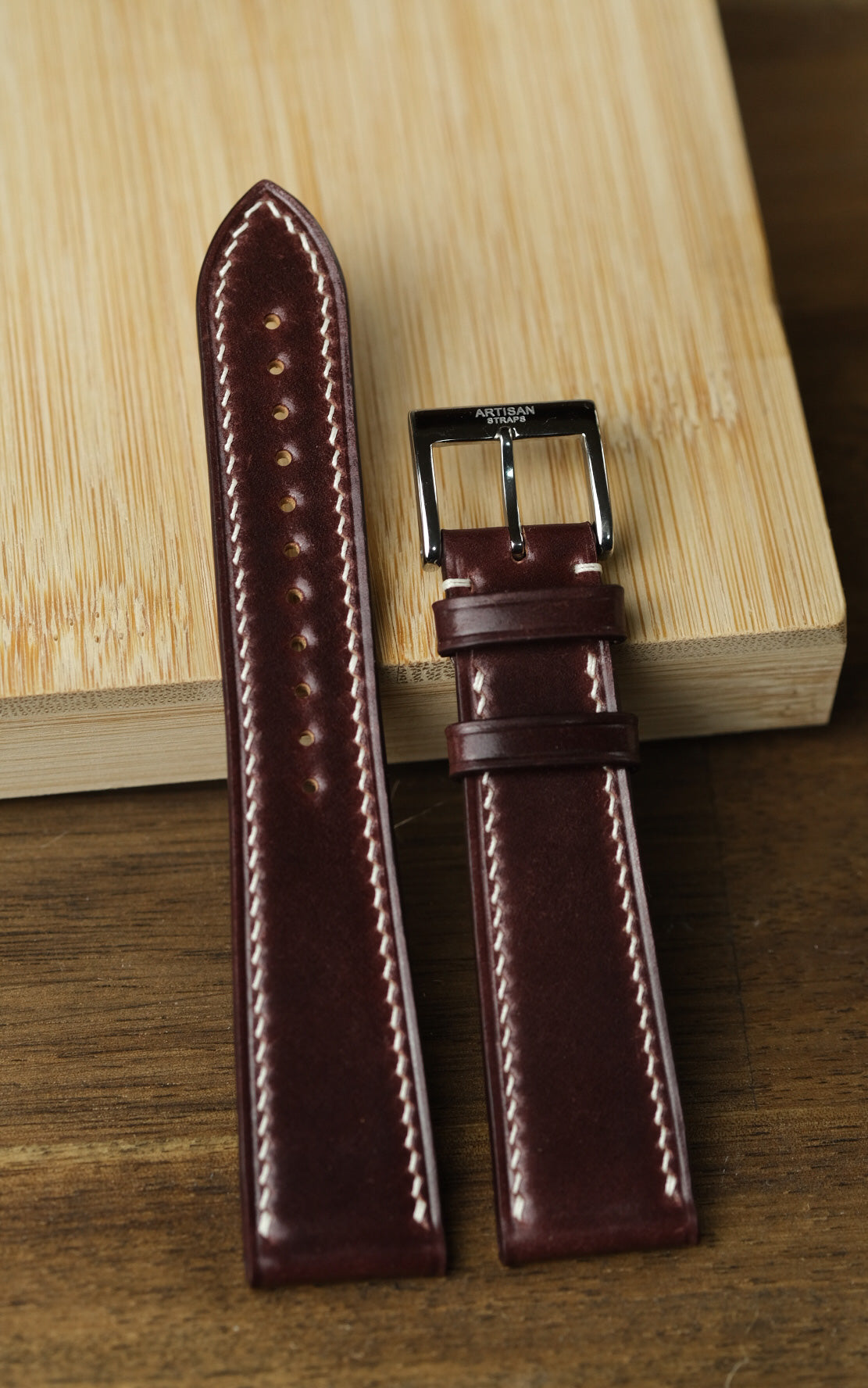 Burgundy watch clearance strap