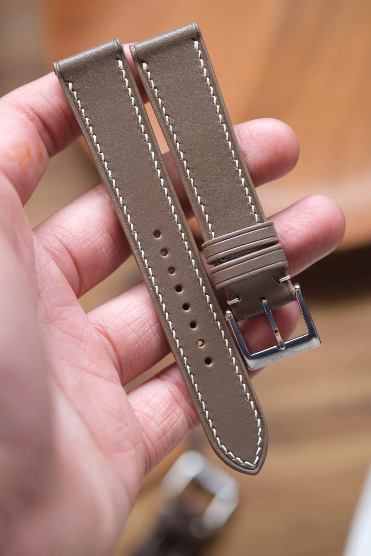 Buttero leather watch strap - Handmade leather watch strap